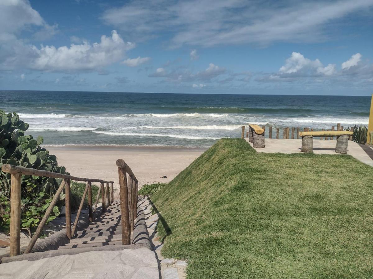 CASAS DE VERANEIO - Duplex Pé na Areia - Barra de São Miguel Esterno foto