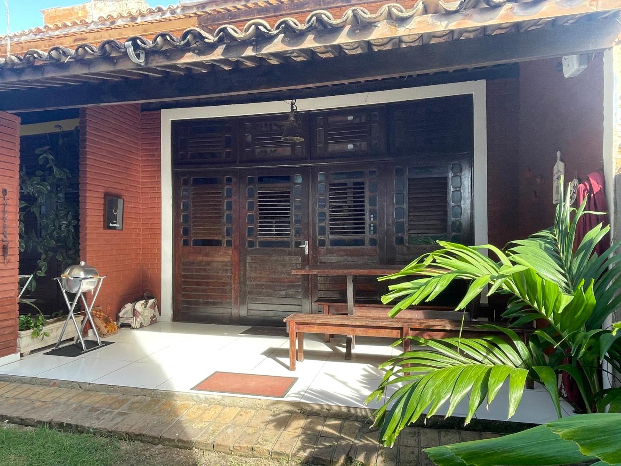 CASAS DE VERANEIO - Duplex Pé na Areia - Barra de São Miguel Esterno foto