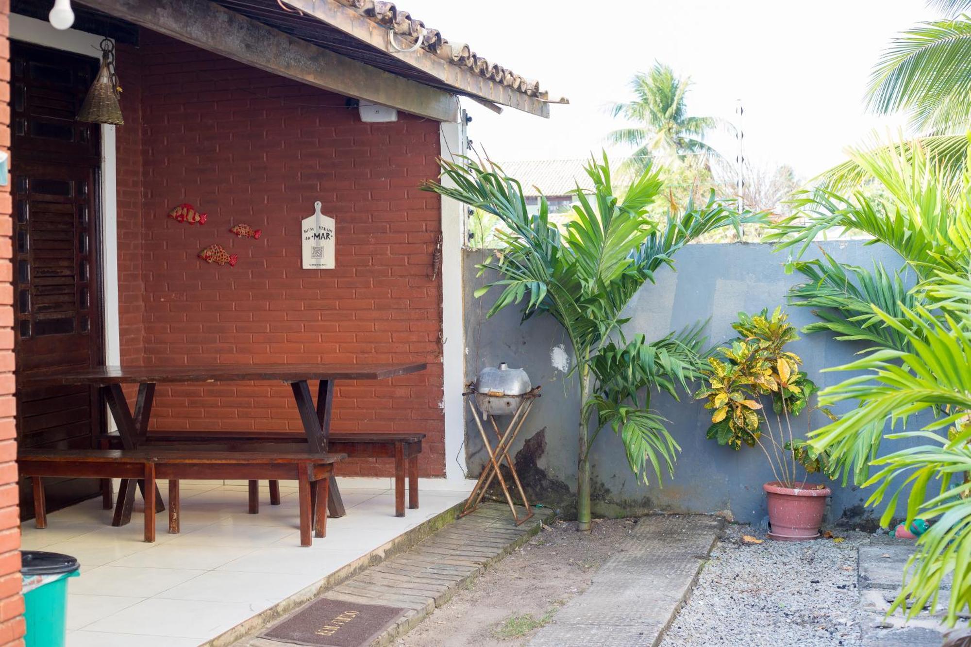 CASAS DE VERANEIO - Duplex Pé na Areia - Barra de São Miguel Esterno foto